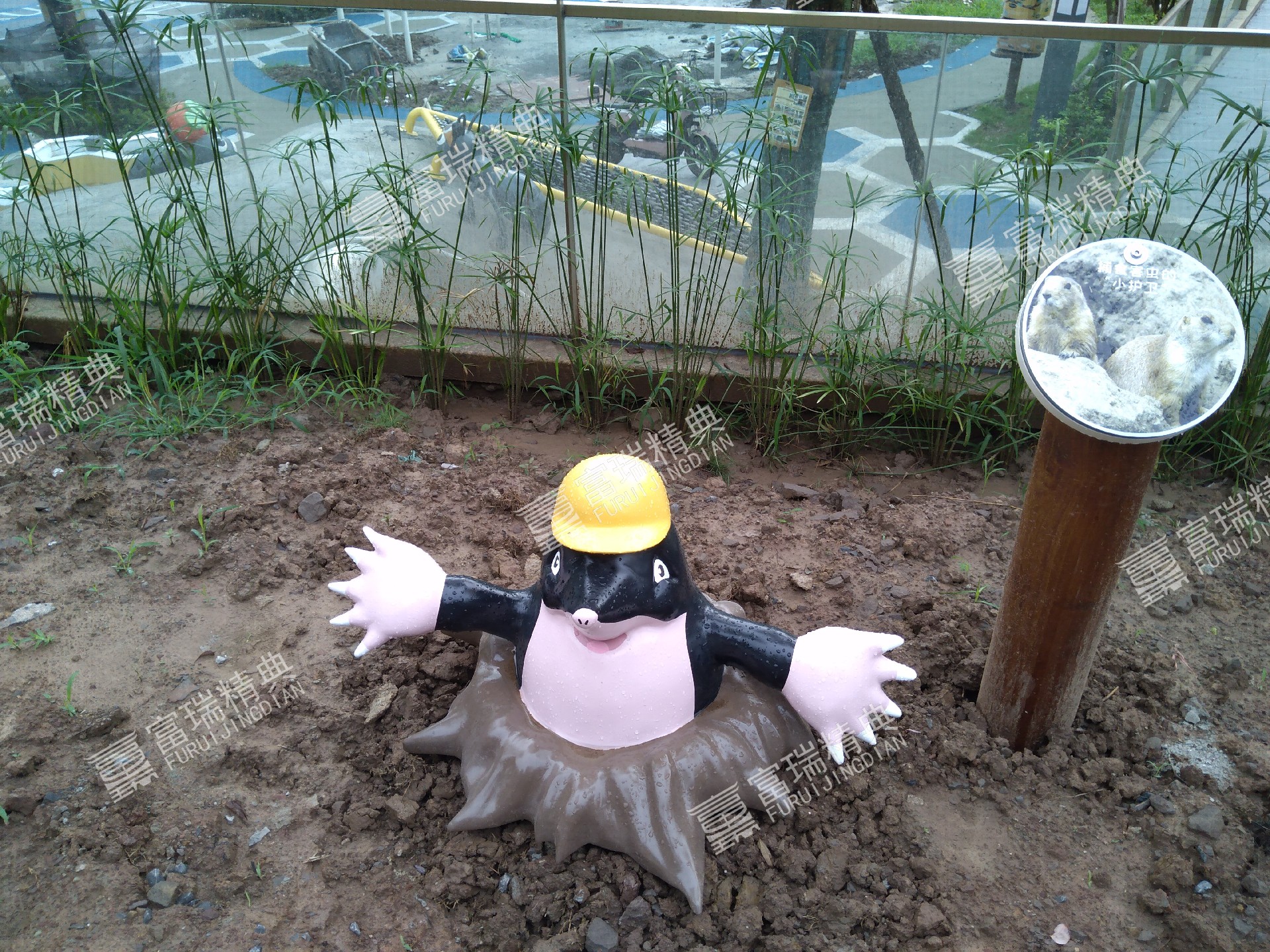 重庆长寿幼儿园玻璃钢小品